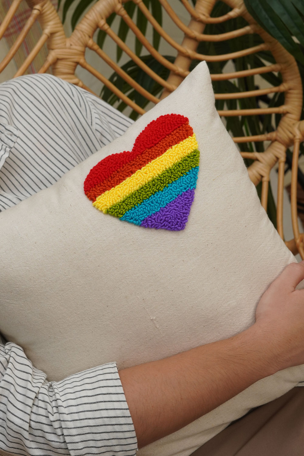 Rainbow Cushion Cover